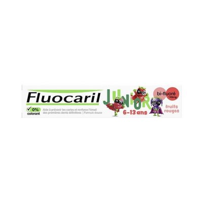 FLUOCARIL Dentifrice Fruit Rouge Junior 6-12ans  - Le Tube De 75ml
