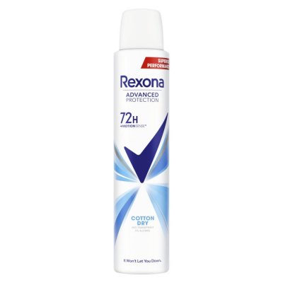 REXONA D&eacute;odorant Femme Spray Anti-Transpirant 72H Cotton Dry