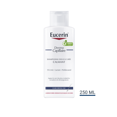 EUCERIN DERMO CAPILLAIRE champ&uacute; urea calmante 250 ml
