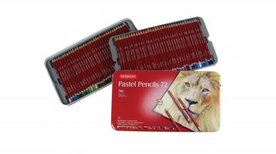 DERWENT  Crayon Pastel M&eacute;tallique 72 Unit&eacute;s