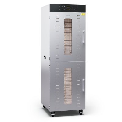 KLARSTEIN D&eacute;shydrateur alimentaire Vertical 3000 W 2 compartiments 30 - 90 &deg;C Argent
