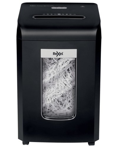 REXEL Destructeur De Documents De Papier Coupe Droite Promax Qs Rss1838 Noir