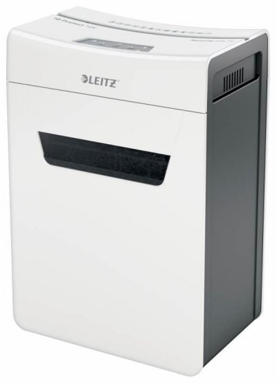 LEITZ Destructeur de documents iq protect premium 10x, blanc
