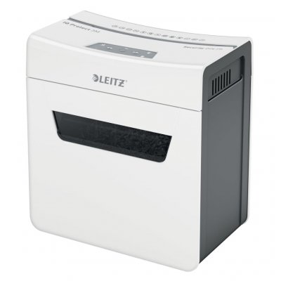 LEITZ Destructeur de documents iq protect premium 3m, blanc