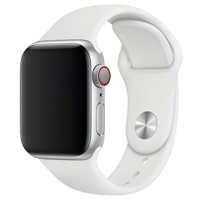 DEVIA  Deluxe Sport Band Bracelet de sport blanc pour Apple Watch 38/40 mm
