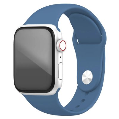 DEVIA  Deluxe Sport Band Bracelet de sport bleu marine pour Apple Watch 42/44 mm