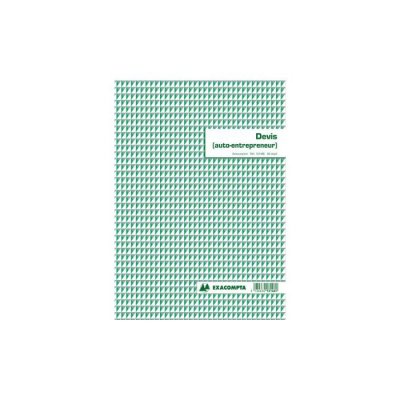 EXACOMPTA Devis pour auto-entrepreneur - 13148E -  - 21 x 29,7 cm