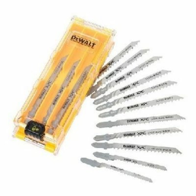 DEWALT  - 10-TLGs. xpc&reg; lames de scie sauteuse en bois mis DT2298
