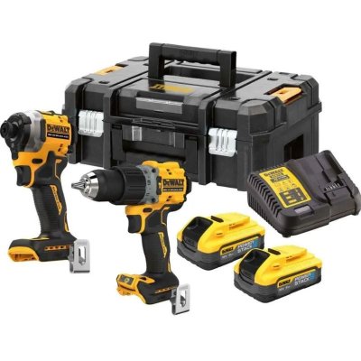DEWALT  DCK2050H2T Comboset (DCD805+DCF850+DCB115+18V/5,0Ah PowerStack)Tstak