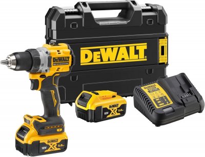 DEWALT  Perceuse visseuse 18V 5Ah Li-Ion Brushless -DCD800P2T-QW