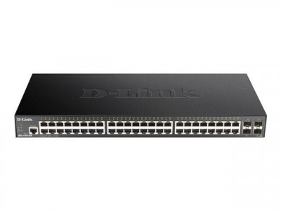 D LINK Dgs-1250-52x 48-port 50.7 db ip20 176 gbps noir