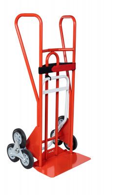 FIMM Diable 3 Roues En &Eacute;toile 250 Kg - Roue Caoutchouc - Bavette Mixte