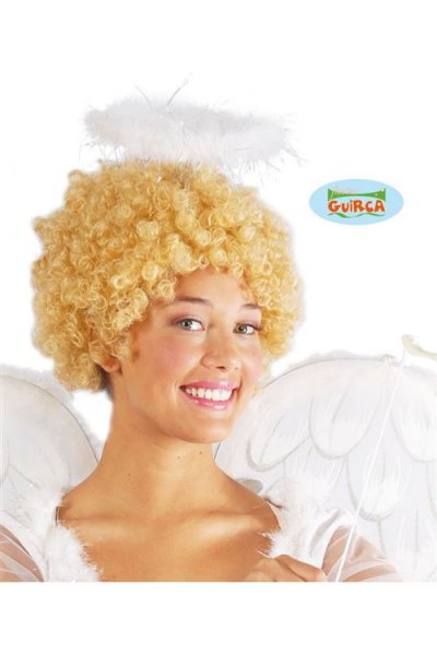 FIESTAS GUIRCA, S.L. Diademe D'ange Plumes - Blanche - Enfant