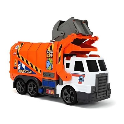 DICKIE TOYS Dickie camion poubelle orange DIC4006333038921