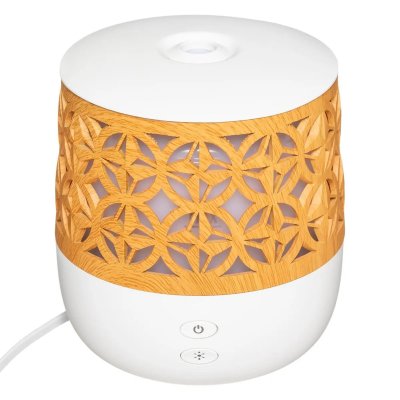 ATMOSPHERA CREATEUR D INTERIEUR Diffuseur Huiles Essentielles 100 Ml Blanc / Effet Bois