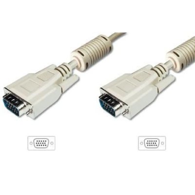 DIGITUS  AK-310103-018-E c&acirc;ble VGA 1,8 m VGA (D-Sub) AK-310103-018-E
