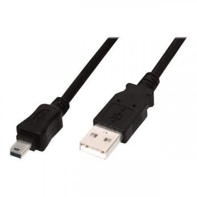 DIGITUS  C&acirc;ble USB- mini USB de recharge manette 3m pour PS3