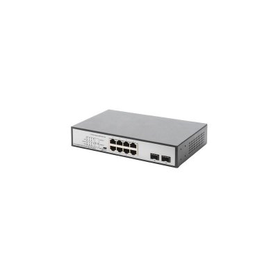 DIGITUS  Commutateur 19' Gigabit PoE, 8 ports, Unmanaged
