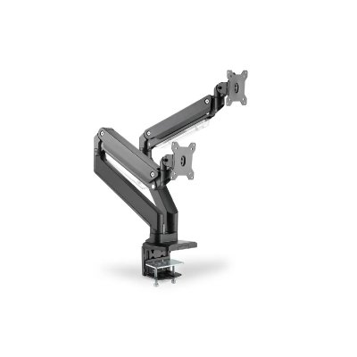 DIGITUS  Universal Dual Monitor Arm Mount 15-35&acute;&acute; Argent&eacute;