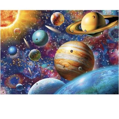 DINO  Toys 532755 Plan&egrave;tes Puzzle 1000 pi&egrave;ces