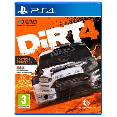 DiRT 4 Edition Sp&eacute;ciale PS4