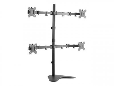 LOGILINK Dis Acc  Mount Quad Monitor 13"-32" Steel