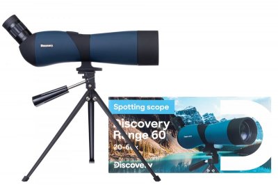 LEVENHUK Discovery Range 60 Zoom Telescope 20x-60x Argent&eacute; 