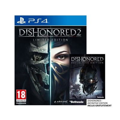 dishonored 2 limited edition jeu ps4 