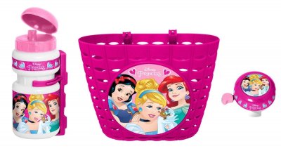 STAMP Disney ensemble d'accessoires Princess rose / blanc 3 pi&egrave;ces