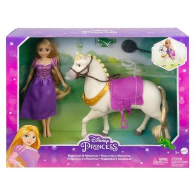 DISNEY PRINCESSES Disney prinzessin rapunzel & maximus, spielfigur HLW23