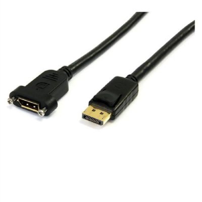 STARTECH.COM Displayport panel-mount digital video extension cable 3ft 20p