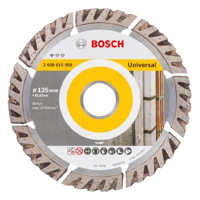 BOSCH Disque &agrave; tron&ccedil;onner diamant standard pour universal 2608615060
