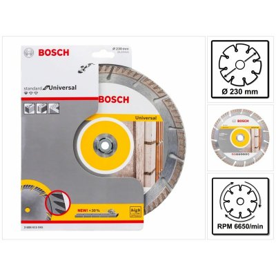 BOSCH Disque D Pro pour multimati&egrave;re  PROFESSIONAL, Diam.230 mm