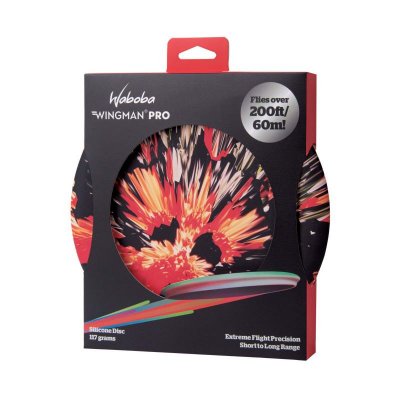 WABOBA Disque de lancer en silicone Wigman Pro -  - Coloris al&eacute;atoires