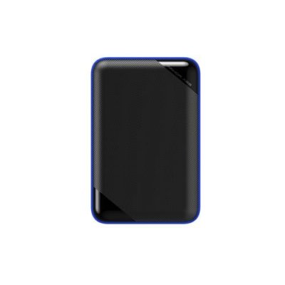 SILICON POWER Disque Dur Externe HDD A62 1000Go 5000Mo/s USB Noir Bleu