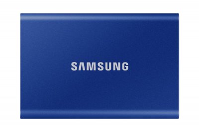 SAMSUNG Disque SSD externe  portable T7 2TO bleu indigo 
