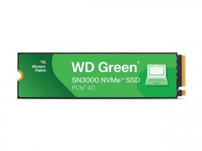 WESTERN DIGITAL Disque SSD interne -  - WD Green SN3000 - 2 To - PCIe Gen4 - M.2 2280 