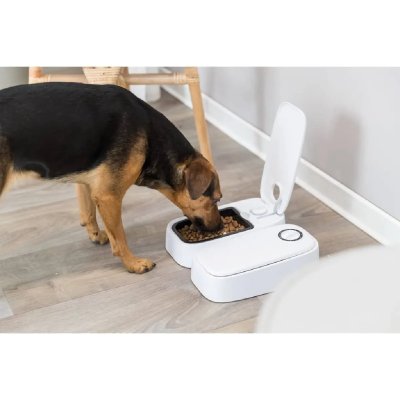 TRIXIE Distributeur de nourriture  TX2 - capacit&eacute; : 2 x 0,3 L