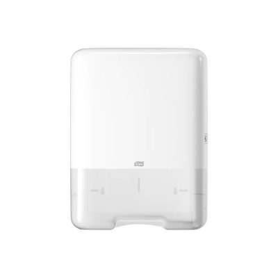 TORK Distributeur  essuie-mains pli&eacute;s en V ou en C - Blanc - 553000 