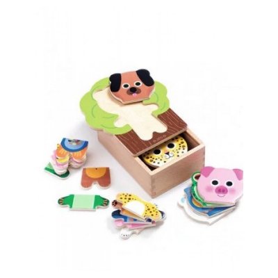 DJECO DJ01626 - Puzzle en bois Arbramix