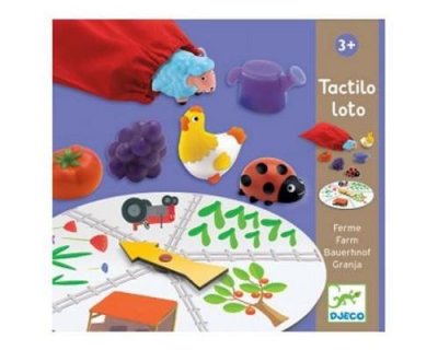 DJECO  - 21043 - Tactilo Loto - Ferme