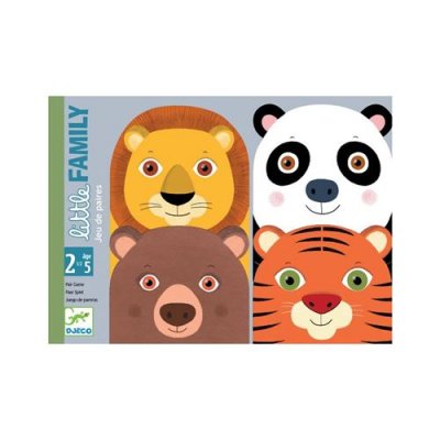 DJECO - Cartes Little Family Jeux, 35062