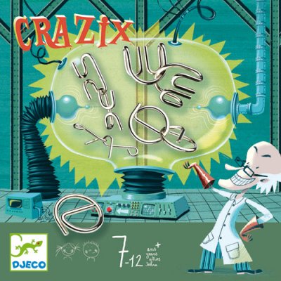 DJECO  Casse-t&ecirc;te en m&eacute;tal : Crazix
