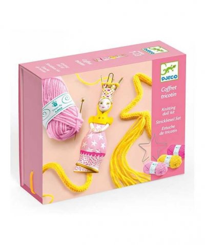  DJECO Laine Tricottin Princesse (39834), multicolore