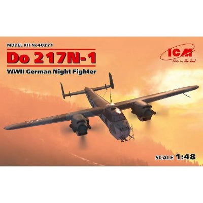 ICM Do 217n-1,wwii German Night Fighter (100% New Molds)- 1:48e - 