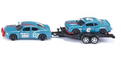 SIKU Dodge charger avec dodge challenger srt racing 1:55