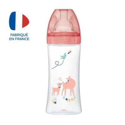 DODIE  Biberon Sensation+ Anti-Coliques +6m Biche 330ml