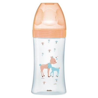 DODIE  - Biberon Sensation+ Verre 270ml Beige Biche