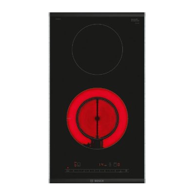 BOSCH Domino &eacute;lectrique 30 cm Noir, avec cadre - S&eacute;rie 6 - PKF375FP2E