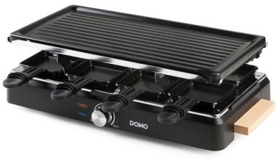 DOMO  - appareil &agrave; raclette 8 personnes 1400w do9262g -